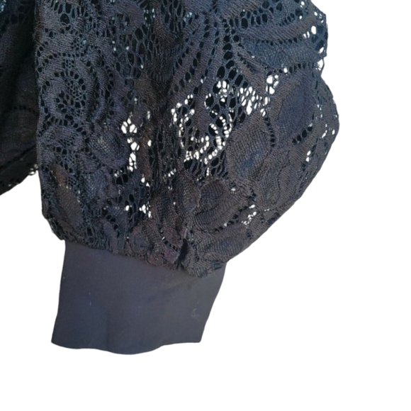 Ultra Flirt Lace-Trim Dress Women's.  Size 1X Juniors. New With Tags $44 - Picture 10 of 11